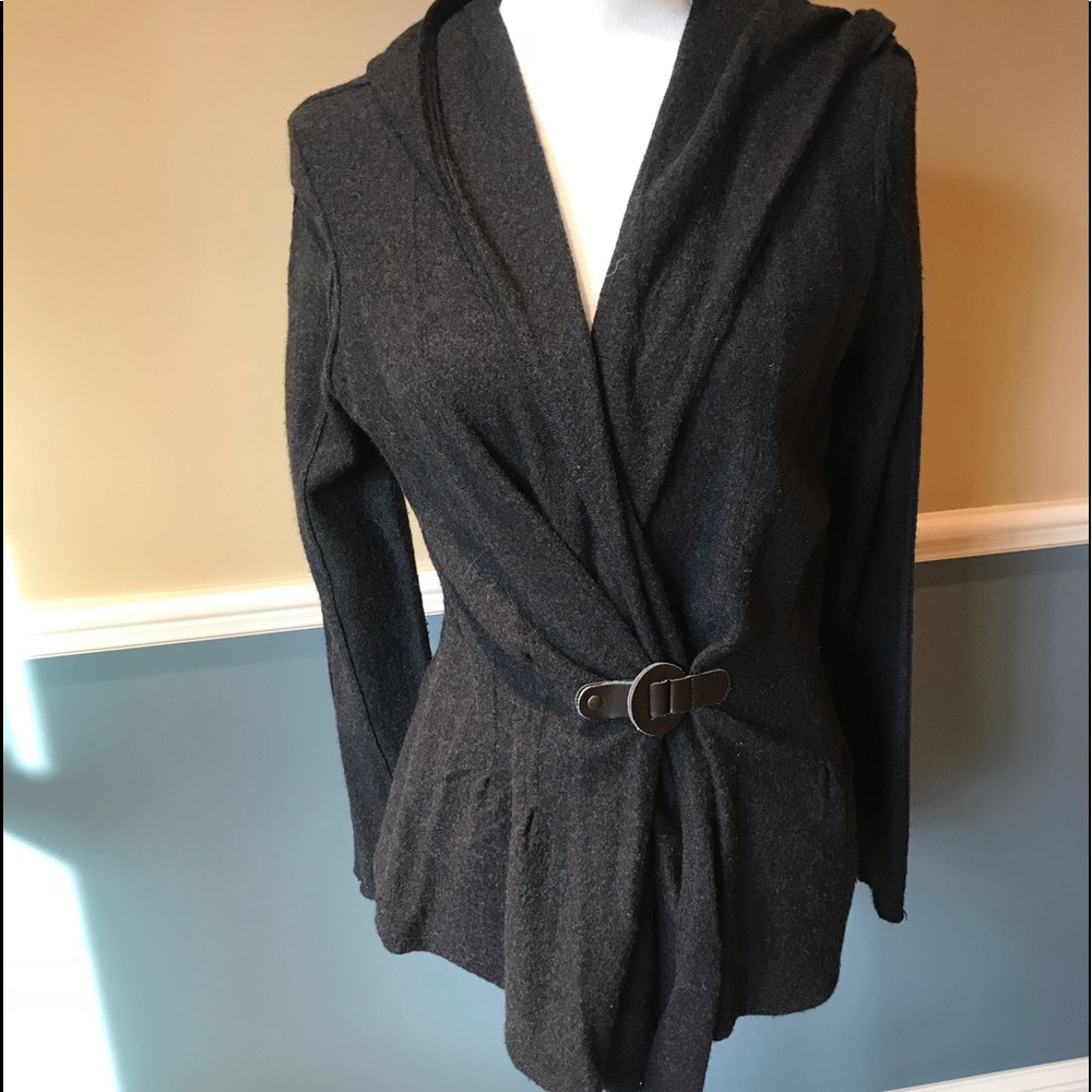 Wrap sweater